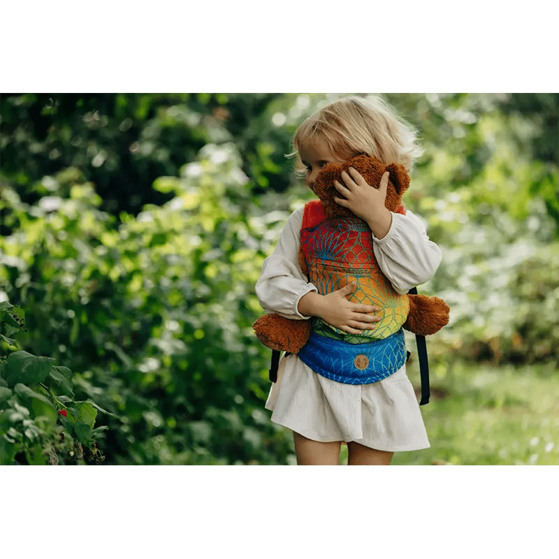 Rainbow Lotus Doll Carrier by LennyLamb Toy Carrier