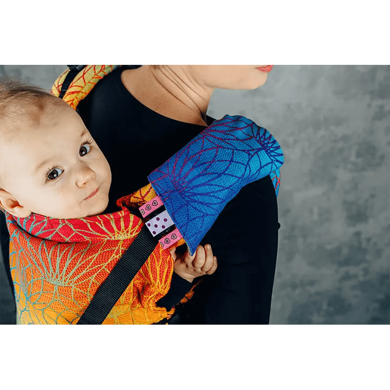 Rainbow Lotus Drool Pads Reach Straps