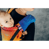 Rainbow Lotus Drool Pads & Reach Straps by LennyLamb - Baby Carrier AccessoriesLittle Zen One5907557757416
