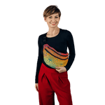 Rainbow Lotus Large Waist Bag by LennyLamb - BagsLittle Zen One5907557757522