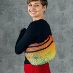 Rainbow Lotus Large Waist Bag by LennyLamb - BagsLittle Zen One5907557757522