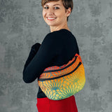 Rainbow Lotus Large Waist Bag by LennyLamb - BagsLittle Zen One5907557757522