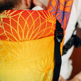 Rainbow Lotus LennyLight Baby Carrier by LennyLamb - Buckle CarrierLittle Zen One5907557780261