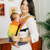 Rainbow Lotus LennyLight Baby Carrier by LennyLamb - Buckle CarrierLittle Zen One5907557780261