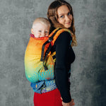 Rainbow Lotus LennyPreschool by LennyLamb - Buckle CarrierLittle Zen One5907557757485