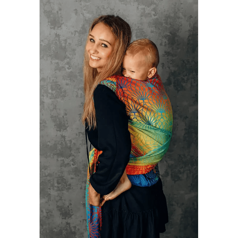 Rainbow Lotus Preschool LennyHybrid Half Buckle by LennyLamb - Half Buckle CarrierLittle Zen One5907557762229