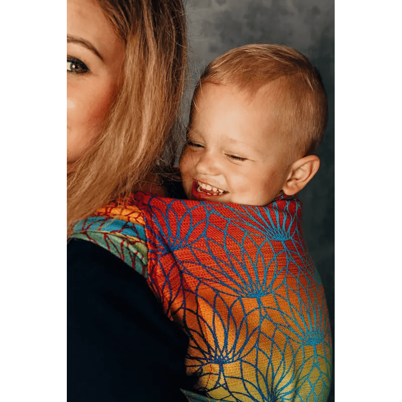Rainbow Lotus Preschool LennyHybrid Half Buckle by LennyLamb - Half Buckle CarrierLittle Zen One5907557762229
