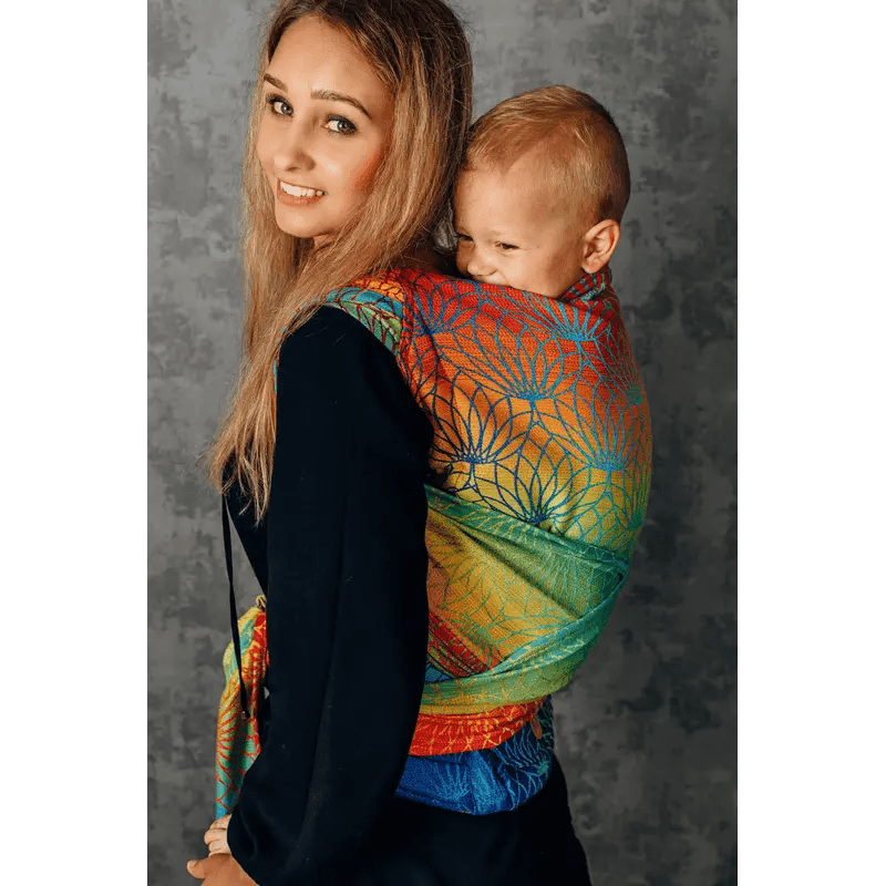 Rainbow Lotus Preschool LennyHybrid Half Buckle by LennyLamb - Half Buckle CarrierLittle Zen One5907557762229