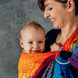 Rainbow Lotus Ring Sling by LennyLamb LennyLamb at Little Zen One