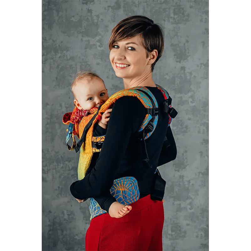 Rainbow Lotus Toddler LennyGo by Lennylamb - Buckle CarrierLittle Zen One5907557757447