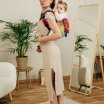 Rainbow Lotus Toddler Onbuhimo Pro