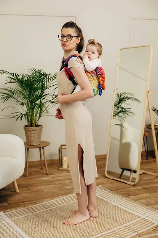 Rainbow Lotus Toddler Onbuhimo Pro