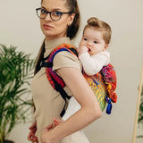 Rainbow Lotus Toddler Onbuhimo Pro