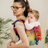 LennyLamb Lotus Rainbow onbuhimo baby carrier