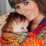 Rainbow Lotus Toddler Wrap Tai