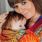 Rainbow Lotus Toddler Wrap - Tai by Lennylamb - Mei TaiLittle Zen One25640784