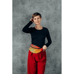 Rainbow Lotus Waist Bag by LennyLamb - BagsLittle Zen One5907557757515