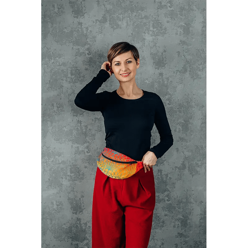 Rainbow Lotus Waist Bag by LennyLamb - BagsLittle Zen One5907557757515