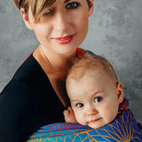 Rainbow Lotus Woven Wrap