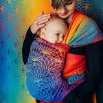 Rainbow Lotus Woven Wrap
