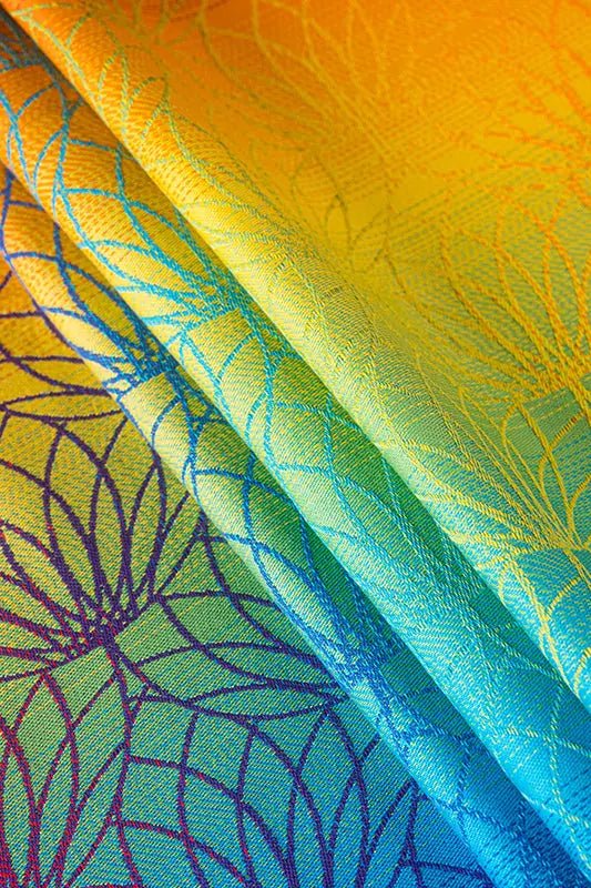 Rainbow Lotus Woven Wrap