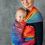 Rainbow Lotus Woven Wrap