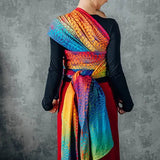 Rainbow Lotus Woven Wrap