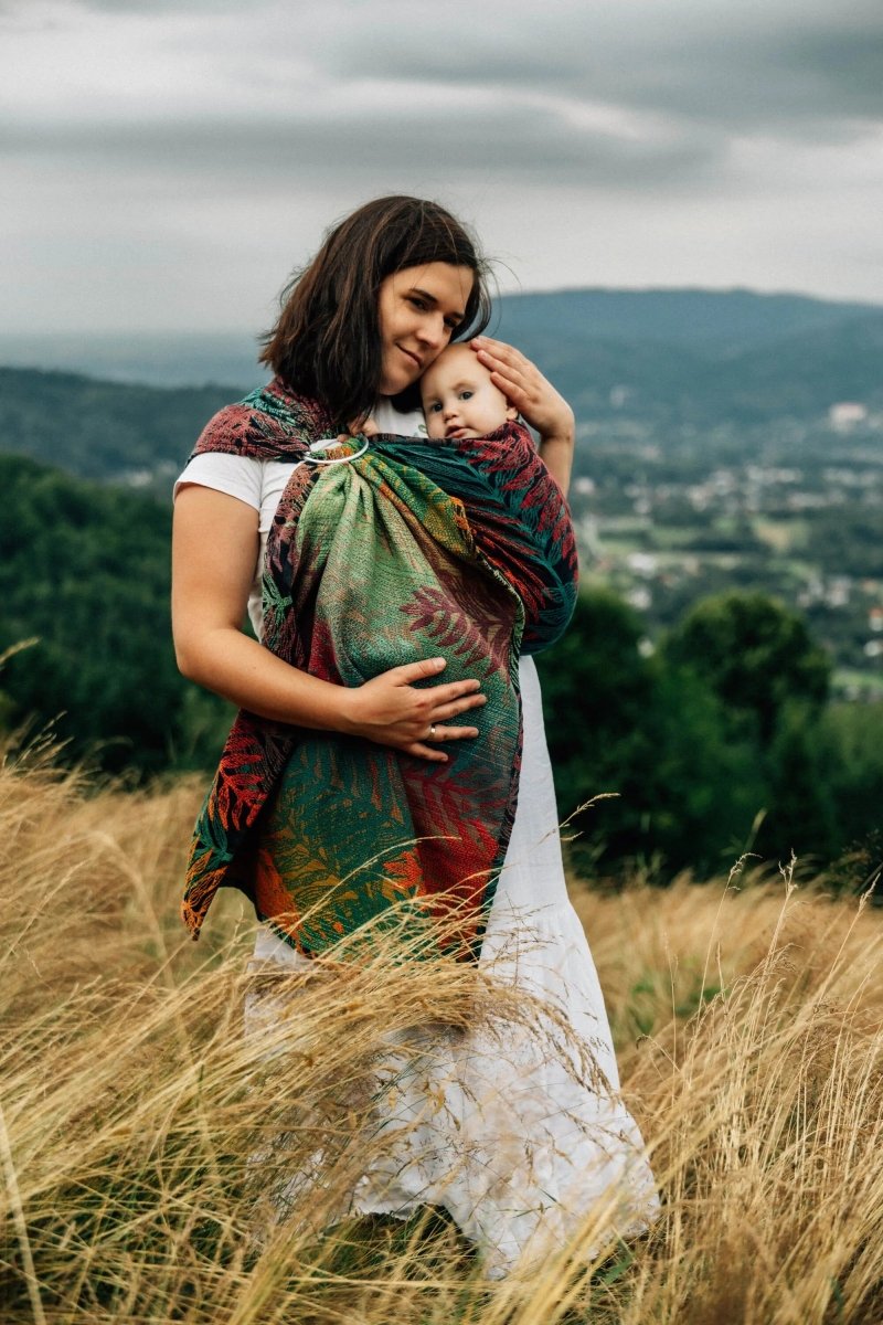Rainforest Diverse Ring sling by LennyLamb - Ring SlingLittle Zen One5907557786805