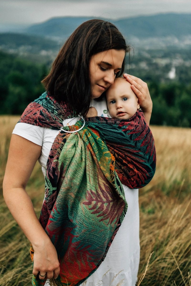 Rainforest Diverse Ring sling by LennyLamb - Ring SlingLittle Zen One5907557786805