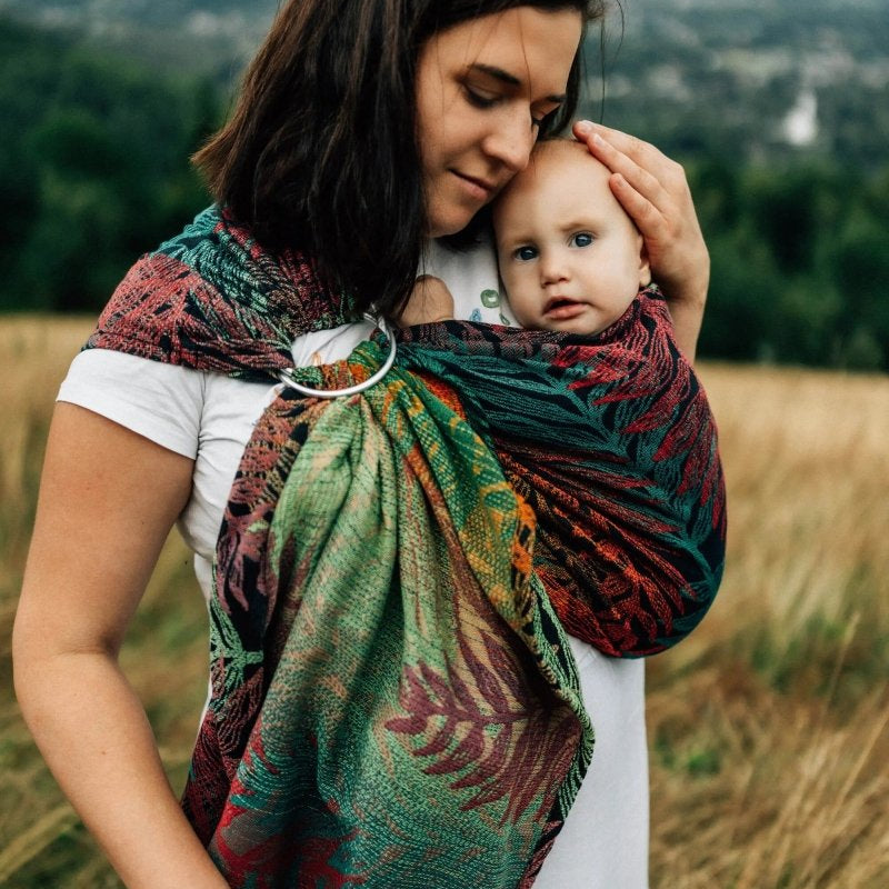 Rainforest Diverse Ring sling by LennyLamb - Ring SlingLittle Zen One5907557786805