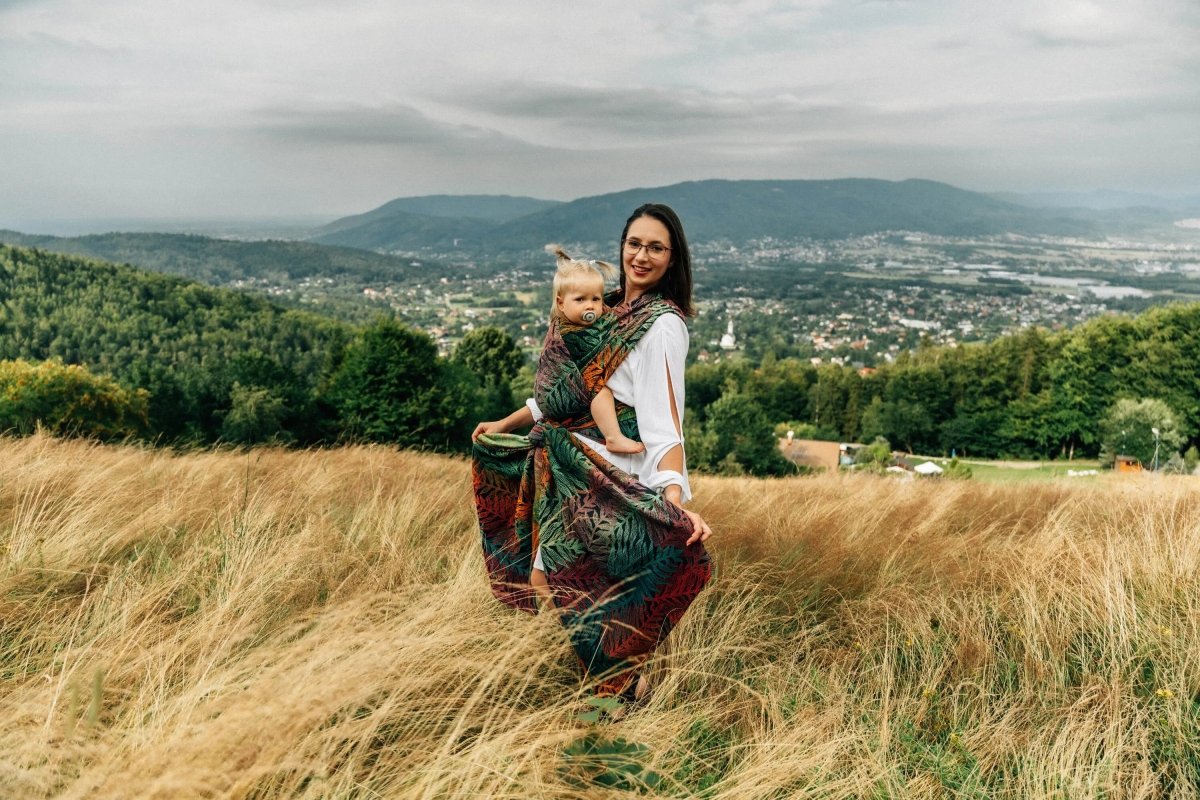 Rainforest Diverse Woven Wrap by LennyLamb - Woven WrapLittle Zen One5907557786812