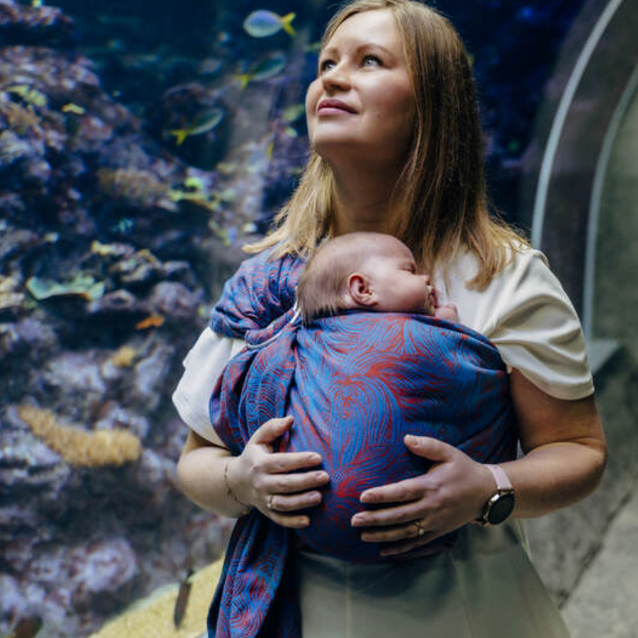 Rapunzel Swirl Ring Sling by LennyLamb - Ring SlingLittle Zen One5907557788557