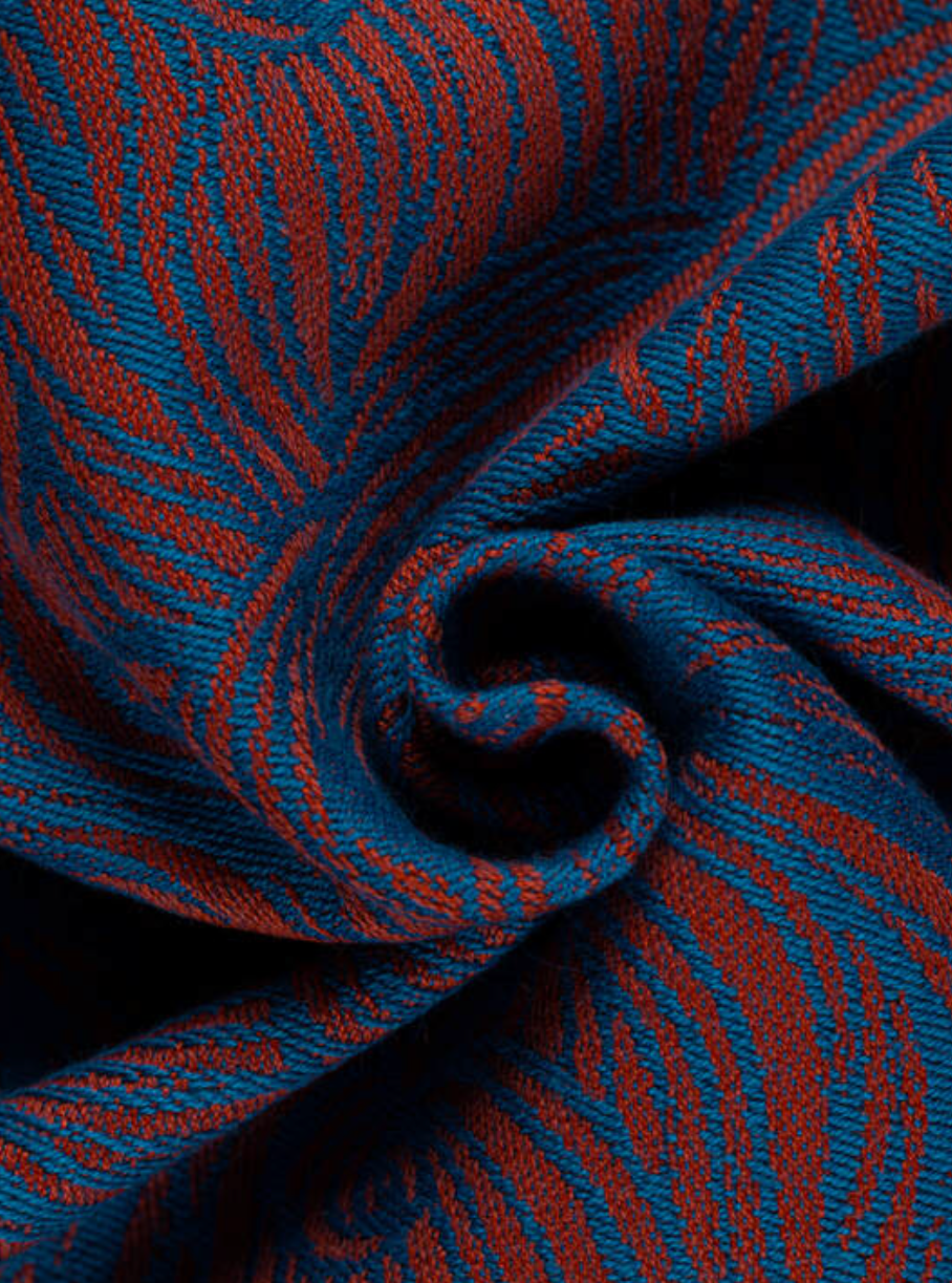 Rapunzel Swirl Woven Wrap by LennyLamb LennyLamb at Little Zen One