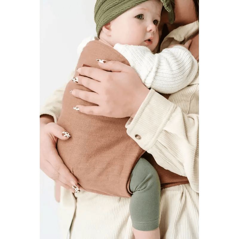 Raw Umber Versa Baby Carrier by Happy Baby Buckle Carrier
