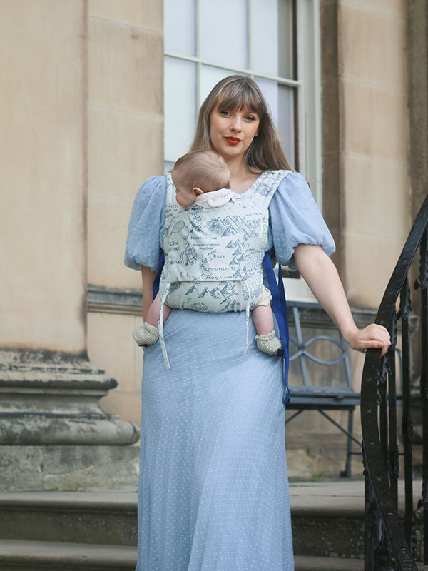 Realm of Middle-earth™ Ink Bairn Baby Carrier by Oscha Oscha at Little Zen One