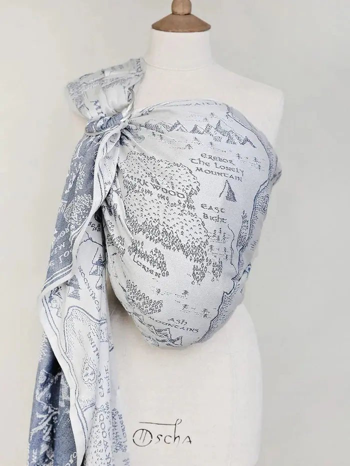 Realm of Middle Earth Ink Ring Sling