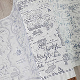 Realm of Middle Earth Ink Shawl