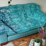 Realm of Middle Earth Moonlit Brushed Cotton Throw by Oscha Home Hobby
