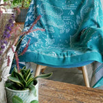 Realm of Middle Earth Moonlit Brushed Cotton Throw by Oscha Home Hobby