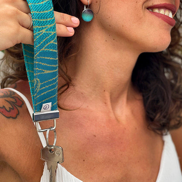 Rei Alta Jacquard Keyring by Oscha Oscha at Little Zen One