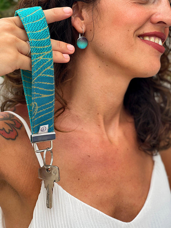 Rei Alta Jacquard Keyring by Oscha Oscha at Little Zen One