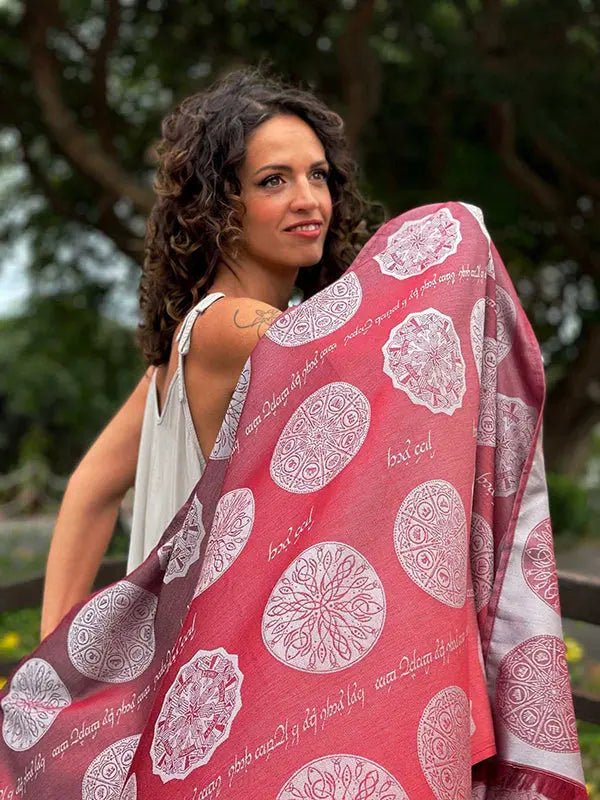 Rings of Power Flame Scarf by Oscha - Baby Carrier AccessoriesLittle Zen One111116509