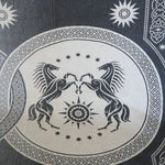 Rohan Cavalry Brushed Cotton Throw by Oscha Home Hobby