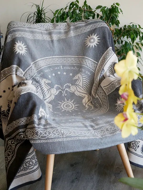 Rohan Cavalry Brushed Cotton Throw by Oscha - Home & HobbyLittle Zen One111138282