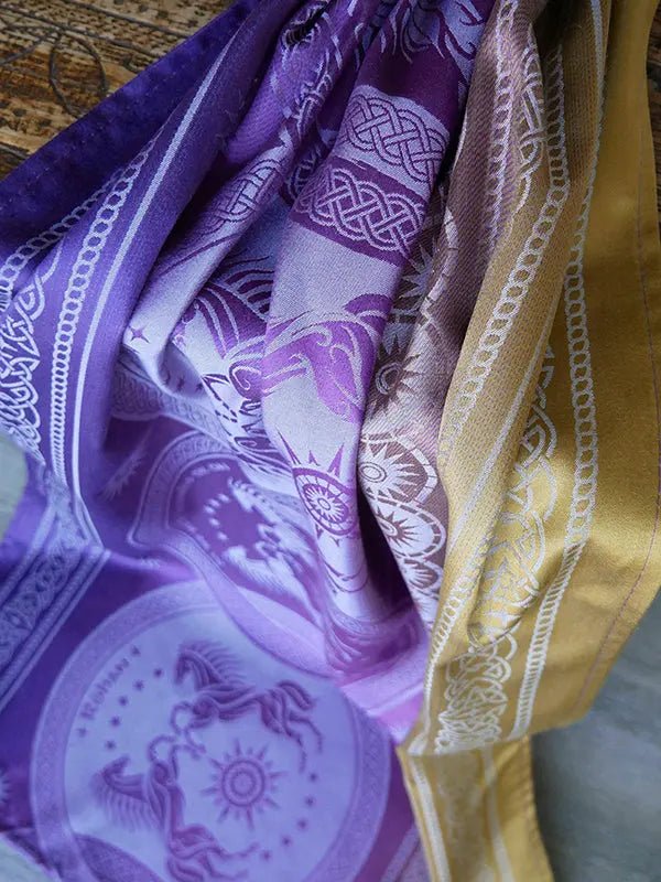 Rohan Crown Fabric Piece by Oscha Fabric
