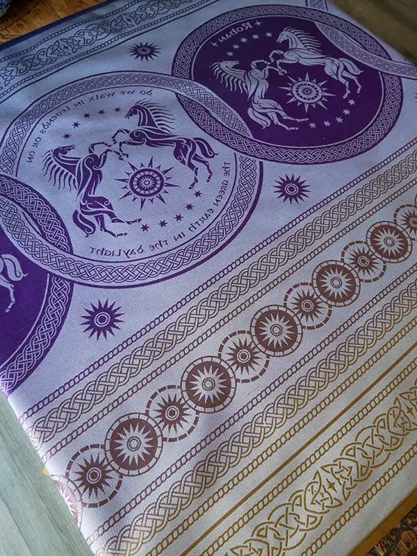 Rohan Crown Fabric Piece by Oscha Fabric