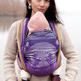 Rohan™ Crown Woven Wrap by Oscha Oscha at Little Zen One