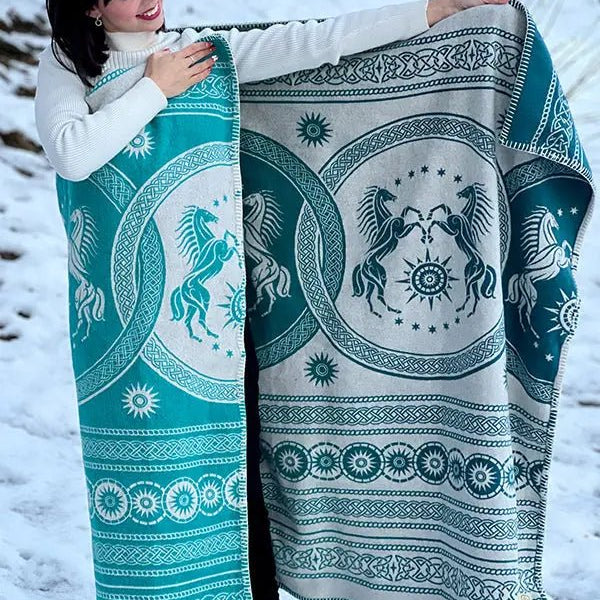 Rohan Entwash Brushed Cotton Throw by Oscha - Home & HobbyLittle Zen One111115397