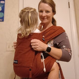 Rusty Red Toddler DidyKlick 4u Half Buckle by Didymos Didymos