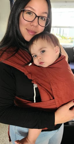 Rusty Red Toddler DidyKlick 4u Half Buckle by Didymos Didymos